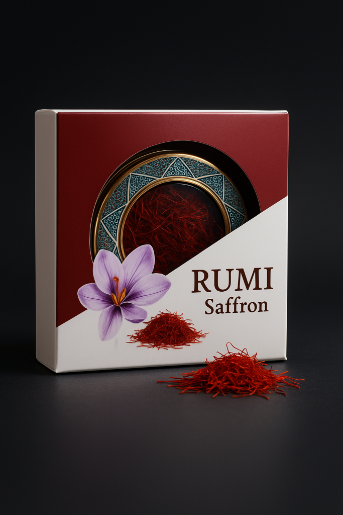 Saffrona saffron gift packaging
