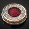Saffrona Afghan saffron threads in a simple 1 g metal tin