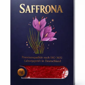 Safran 1g kaufen für den täglichen Gebrauch – Premium Safranfäden aromastabil verpackt