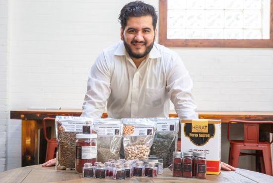 Afghan saffron success